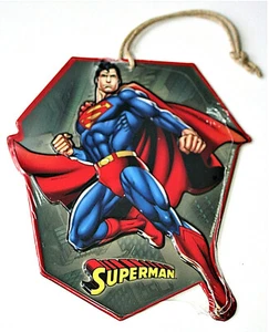 DC Comics Superman Mini Blech Metall Wandbehang Schild Neu NOS 2016 Open Roads 5,3" - Bild 1 von 4