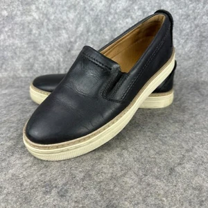 Lucchese Damen-Slipper schwarz Leder After-Ride Größe 7M - Bild 1 von 10