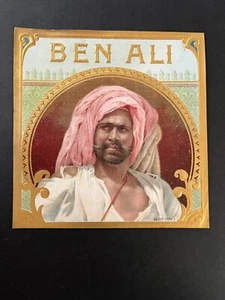 Vintage label tobacco cigar Cigars BEN ALI #237 - Picture 1 of 3