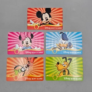 Tarjeta Regalo Disney Mickey Mouse y Amigos Fab 5 Sin Valor - Elige Tu Diseño - Imagen 1 de 6