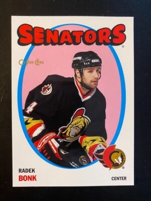Radek Bonk 2001-02 O-Pee-Chee Hockey Heritage #36 Ottawa Senators - Image 1 of 2