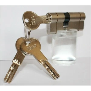 ISEO R6 High Securuty Cilindro Bloqueo/Romper Seguro/Con 3 llaves - Imagen 1 de 6