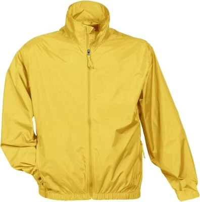 Chaqueta cortavientos ligera con cremallera para hombre XS a 6X regular - grande y alta 9 colores Foto 1 de 4