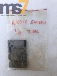 RIDGID 1-1/8 7 NC HIGH SPEED CHASER SET 500 BHS - Picture 1 of 3