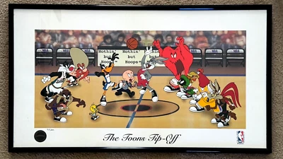 Warner Brothers - Looney Tunes - "The Toons Tip Off" -  Limited Edition 93/350 - Image 1 of 4