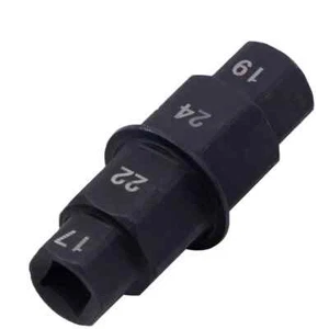 17mm 19mm 22mm 24mm Motorcycle Front Axle Spindle Hex Allen Key Socket Wrench AU - Picture 1 of 6