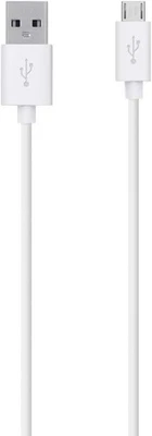 Belkin Micro USB Cable - White,F2CU012BT2M-WHT - Image 1 of 4