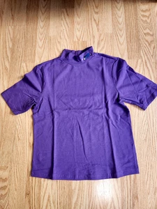Disney Eeyore besticktes lila Rollkragenshirt Größe S Neu!! - Bild 1 von 6