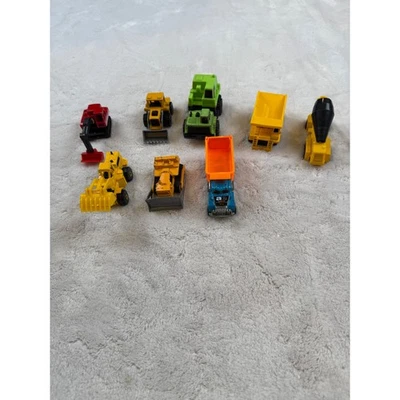 Lote de 8 vehículos de construcción de juguete Hot Wheels Matchbox Tonka Foto 1 de 4
