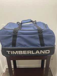 Timberland Rolling Duffle Bag Blue  Trim 28” - Picture 1 of 6
