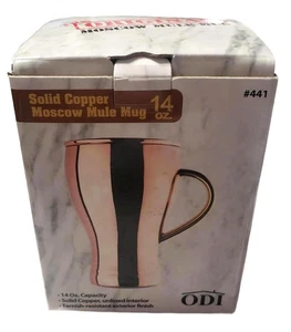 NEW - Old Dutch Solid Copper Moscow Mule Mug 14 oz, Opened for Photos Only - Picture 1 of 7