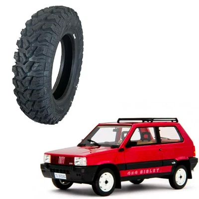 KIT 4 GOMME NUOVE PNEUMATICI VEERUBBER MUDSTER 145 80 13 75T Panda 4x4 145 13 - Immagine 1 di 4