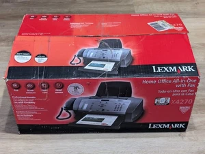 Lexmark X4270 Home Offic All-In-One Inkjet Printer 19 PPM W/ Scanner Fax Copier  - Picture 1 of 19