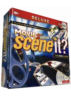 Scene It? - Movie (Deluxe 2nd Edition) DVD GAME IN NEW SEALED COLLECTORS TIN - Image 1 of 2