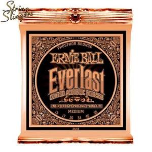 Ernie Ball 2544 Everlast Coated Phosphor Bronze Acoustic Strings 13-56 - Picture 1 of 1