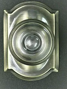 Reggiseno antico SCHLAGE F170GEO609CAM georgiano non girevole pomello unilaterale per porta manichino - Foto 1 di 4