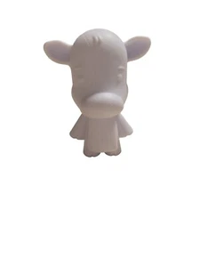 Chik Fil A Kids Toy Cow Creations White Bovine w/ Eat More Chicken Shirt - Picture 1 of 2