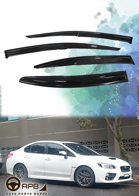 Para Subaru WRX STI 15-21 Mugen Visera de Ventana Deflector Protector Parasol Foto 1 de 4