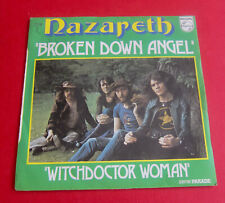 NAZARETH **Broken down angel** 7” French single PS Picture sleeve