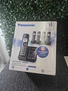Panasonic KX-TGD535 Cordless Phone System – 5 Handsets – Digital Answering – NEW - Zdjęcie 1 z 5