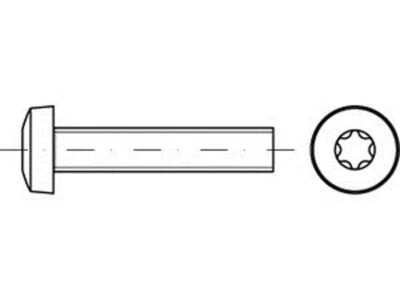 Vite Testa Pan ISO14583 Simili din 7985 Cacciaviti Acciaio Inox A2 M1,6 - M10 - Immagine 1 di 3