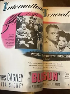 Revista Boxoffice 31 de marzo de 1945 - ¡MUY RARA! - Imagen 1 de 11