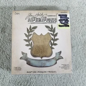 Sizzix Bigz Die Tim Holtz Alterations Regal Crest 656637 - Picture 1 of 2