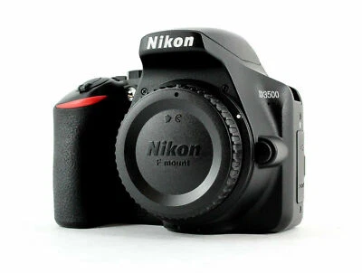 Nikon D3500 24.2MP DSLR Camera - Black - Image 1 of 4