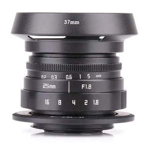 Mini 25mm f/1.8 CCTV Movie Lens for Panasonic Olympus m4/3 Mount cameras GH1 GH2 - Picture 1 of 13