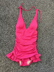 Disfraz de natación Juicy Couture rosa con volantes XS - Imagen 1 de 5
