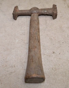 Vintage Minn log marking hammer collectible logging timber harvest stamping tool - Picture 1 of 10
