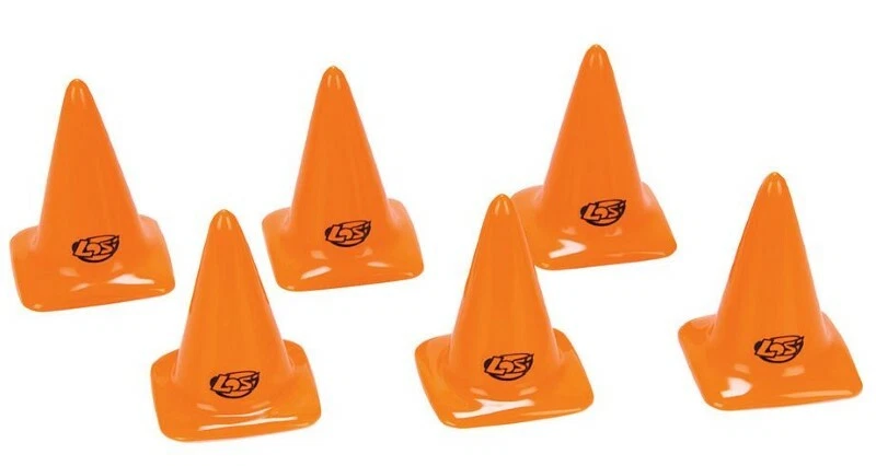 Losi B1107 Course/track Cones Orange 2.75 Inch 6