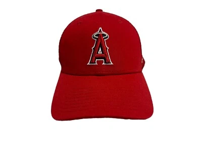 Vintage Los Angeles Angels MLB New Era Mesh SnapBack  Hat - Image 1 of 4