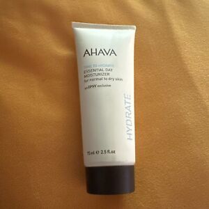 AHAVA Essential Day Moisturizer Time to Hydrate 2.5 fl oz Brand New , Sealed