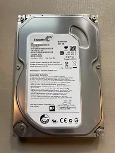 Seagate Barracuda ST500DM002 SATA3 3.5" 500GB 7200RPM | Half Height Hard Drive - Picture 1 of 4