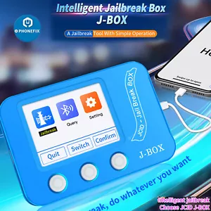 J-BOX Unlock Box Automatyczne narzędzia do jailbreak i flash iOS do identyfikatora obejścia iCloud Liu - Zdjęcie 1 z 5