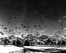 New 8x10 Korean War - Conflict Photo: United Nations Airborne Units in Operation