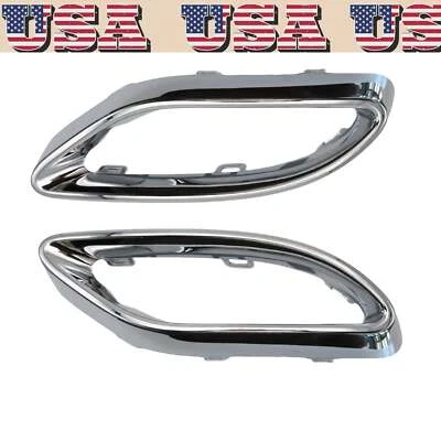 NEW For Mercedes-Benz A220 E350 E400 E450 E53 AMG Right+Left Rear Bumper Cover - Image 1 of 4