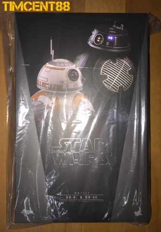Ready Hot Toys MMS442 Star Wars The Last Jedi 1/6 BB-8 & BB-9E + Mouse Droid Set Cover
