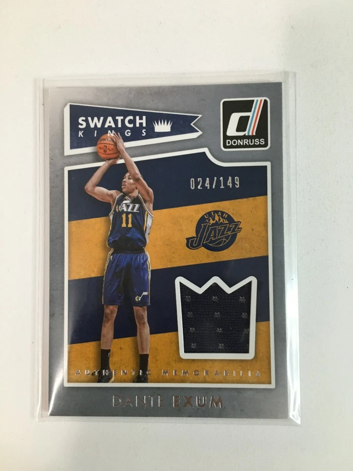 F115.432 2015-16 Donruss Swatch Kings #32 Dante Exum/149 Utah Jazz Foto 1 de 1