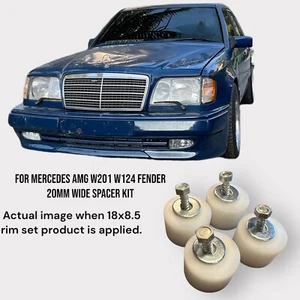 For Mercedes AMG W201 W124 20mm Wide Fender Spacer Kit Ref Oe: hwa1248800197 - Bild 1 von 8