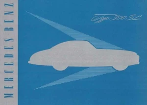 Catalogue Brochure Mercedes 300 SL 07/1955 Anglais English Reprint Mercedes - Picture 1 of 2
