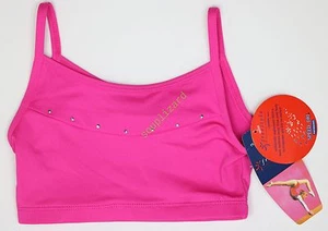 Mädchen Tanz Cheer Gymnastik Top NEU Neu mit Etikett Größe XS M L 4 5  - Bild 1 von 4