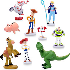 Disney and Pixar's Toy Story Deluxe Figure Play Set 9-Pack New Gift