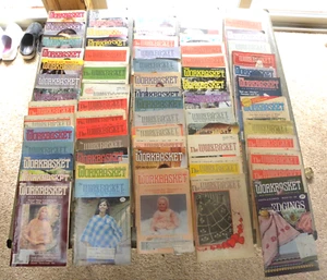 Lot of 85 Vintage WORK BASKET Magazine 50's to 90's - Picture 1 of 2