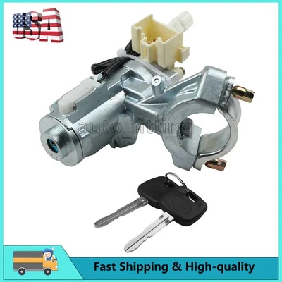 Ignition Lock Cylinder Switch Assembly W/ 2 Keys For Toyota Camry 02-06 45020064 - Image 1 of 4