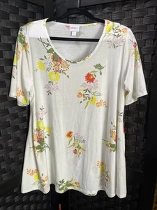 LuLaRoe Perfect T XL einfach bequem Kurzarm Rundhalsausschnitt - Bild 1 von 6