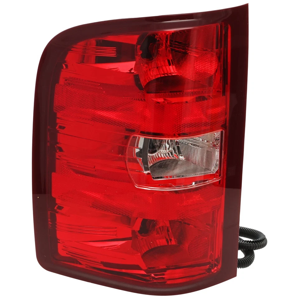 LH Tail Light for Chevrolet Silverado 1500 2007-2013 Halogen w/ bulb 1st Design - Image 1 of 4
