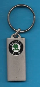 Portachiavi Vintage Keychain Schlüsselanhänger Porte-clés SKODA AUTO MA0017 - Picture 1 of 2