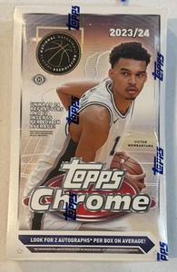 2023-24 Topps Chrome Basketball Hobby Box Factory Sealed - Bild 1 von 1